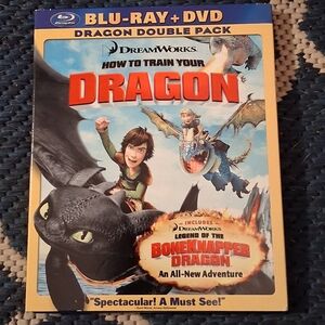 DreamWorks HOW TO TRAIN YOUR DRAGON Double Feature on BLU-RAY + DVD